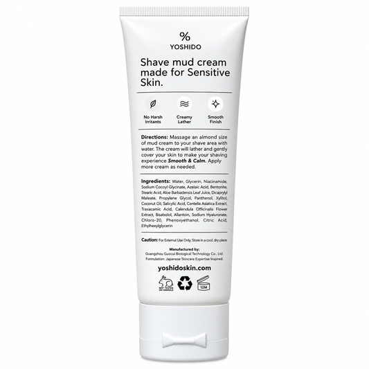 Yoshido - Skincare Shave Cream for Razor Burn